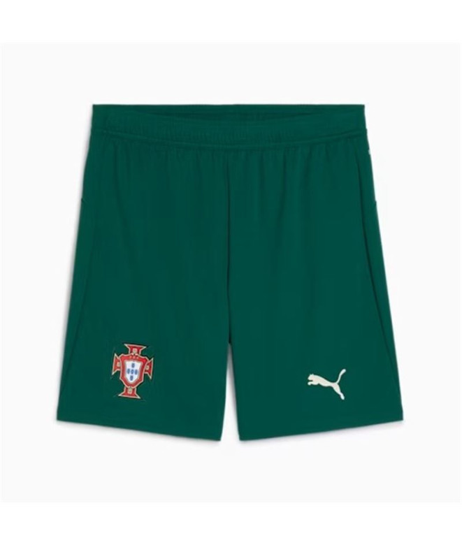 Calça Futebol Homem de Puma Portugal 25 Réplica Verde