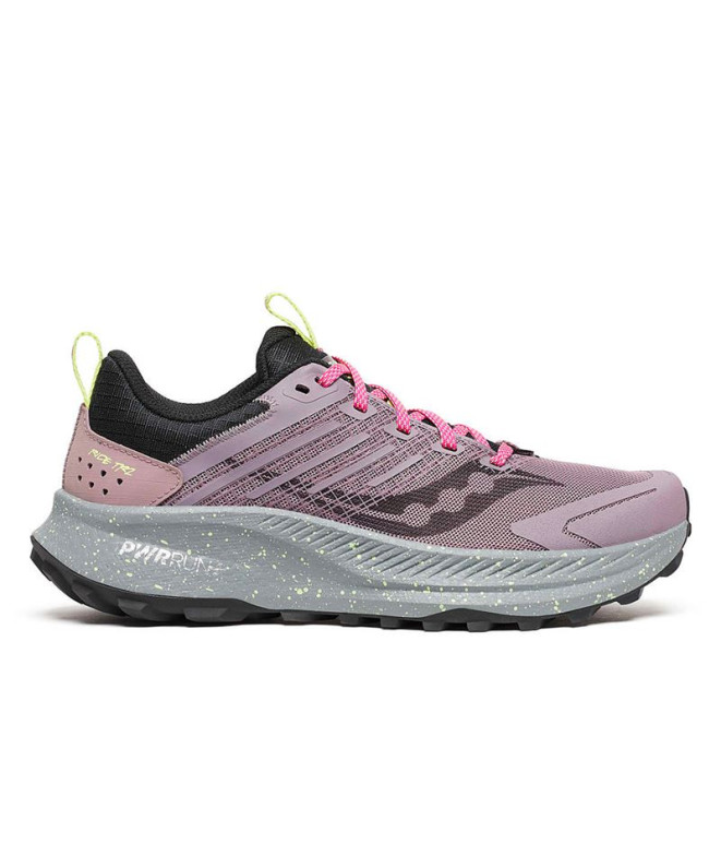 Sapatilhas Trail Saucony de Ride Tr2 - Woodrose Mulher