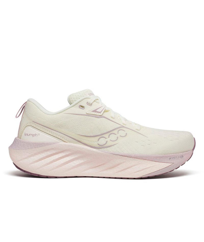 Chaussures Running Saucony de Triumph 22 - Vanilla Femme