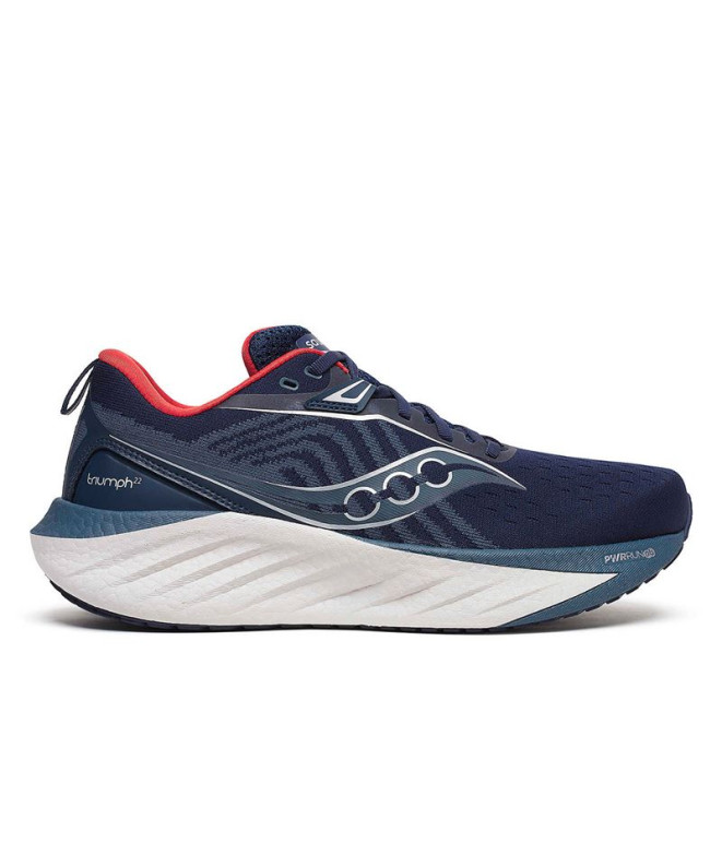 Zapatillas de Running Saucony Triumph 22 - Azul Marino/Dusk Hombre
