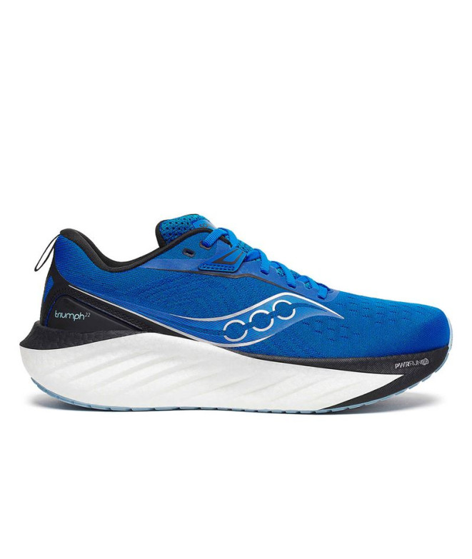 Chaussures Running Saucony de Triumph 22 - Skydiver/Noir Homme