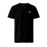 Camiseta Montanha The North Face Homem de S/S Essential Oversize Preto