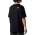 Camiseta Montanha The North Face Homem de S/S Essential Oversize Preto