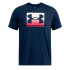 Camiseta Manga Corta Under Armour Boxed Sports Updated Ss Hombre Azul