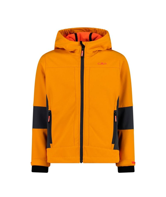 Veste Montagne Enfant de Campagnolo Fix Hood Orange