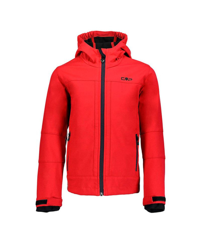Chaqueta de Montaña CMP Kid Jacket Fix Hood Ferrari Niño