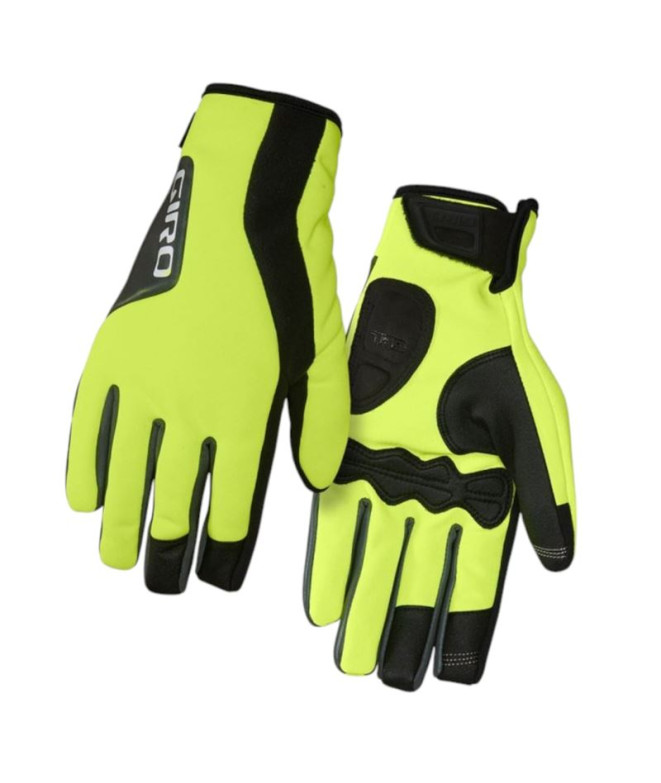 Gants Cyclisme de Giro Ambient 2.0 Highlight Jaune/Noir