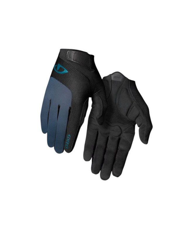 Luvas Ciclismo Gel from Giro Bravo Lf Harbor Blue/Black