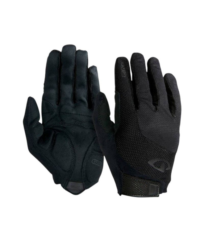 Guantes de Ciclismo Giro Bravo Gel Mono Negro