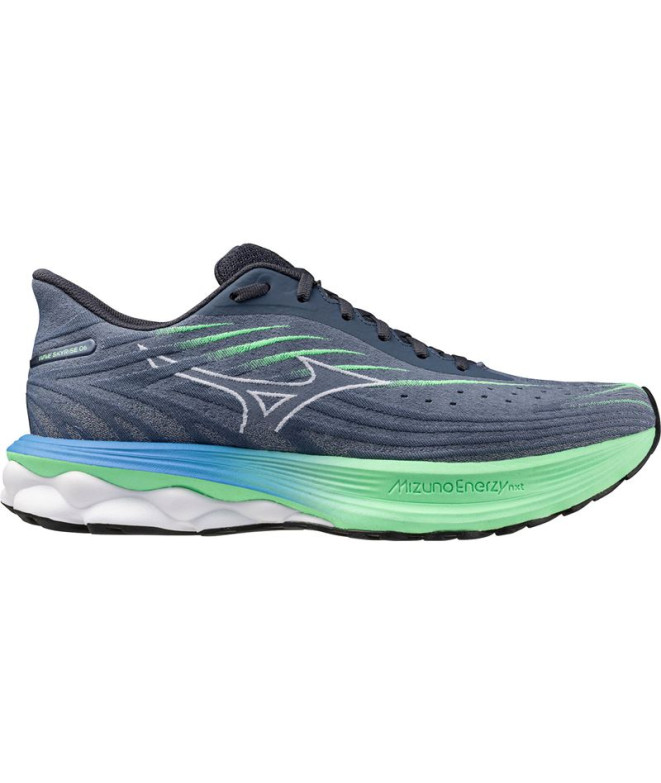 Zapatillas de Running Mizuno Wave Skyrise 6 Hombre Azul índigo oscuro