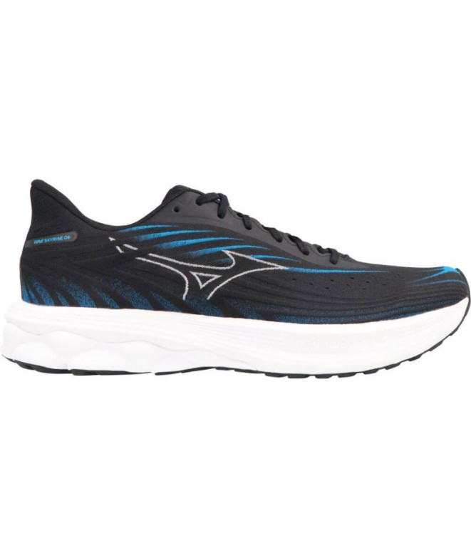 Chaussures Running Mizuno Homme de Wave Skyrise 6 Noir