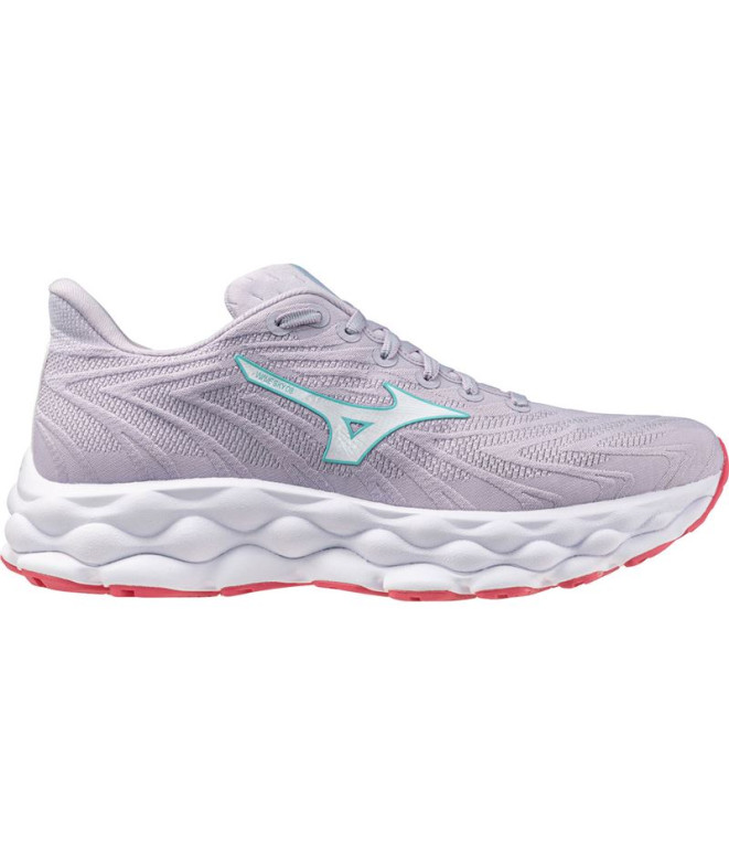 Zapatillas de Running Mizuno Wave Sky 8 Mujer Violeta claro