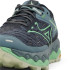 Sapatilhas Trail Mizuno Mulher por Wave Mujin 10 Azul Cinzento