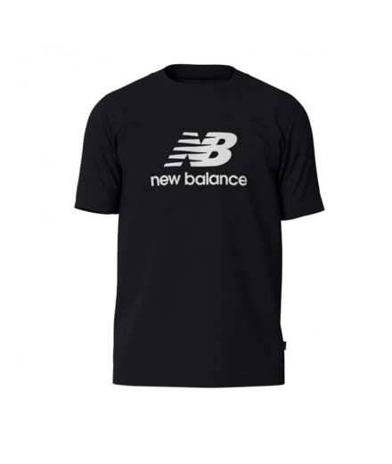 Camiseta New Balance Homem Logótipo Sport Essentials Bk Camiseta New Balance Homem Logótipo Sport Essentials Bk