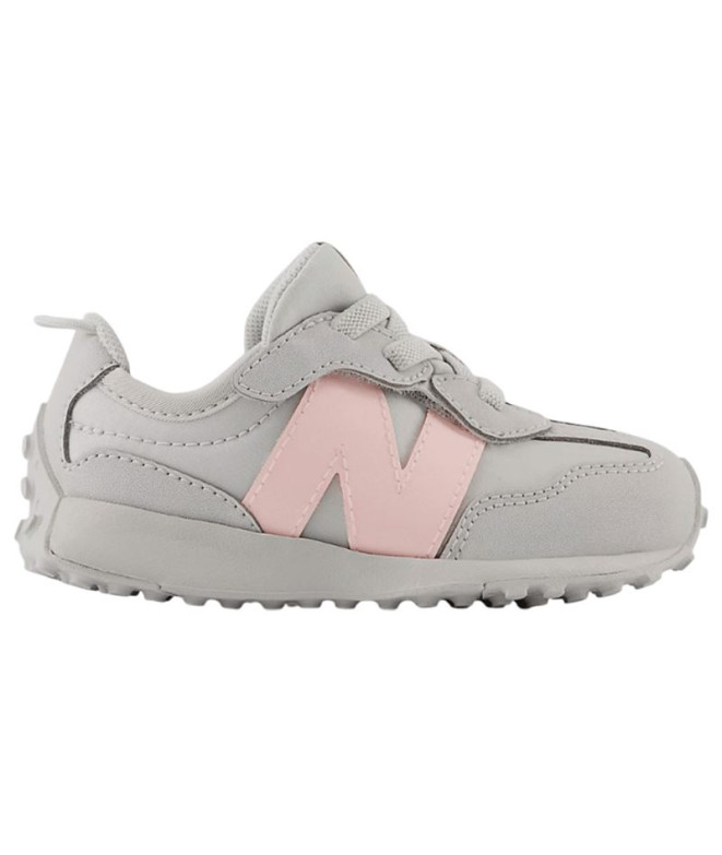 Chaussures New Balance 327 New-B Hook & Loop Matière grise Enfant