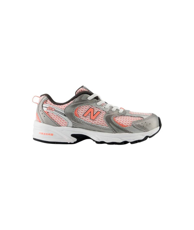 Chaussures New Balance 530 Bungee Argent Foncé Métallisé Enfant