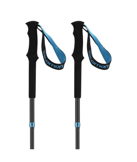 Bâtons de Trail Salomon Poles Mtn Outdoor Noir