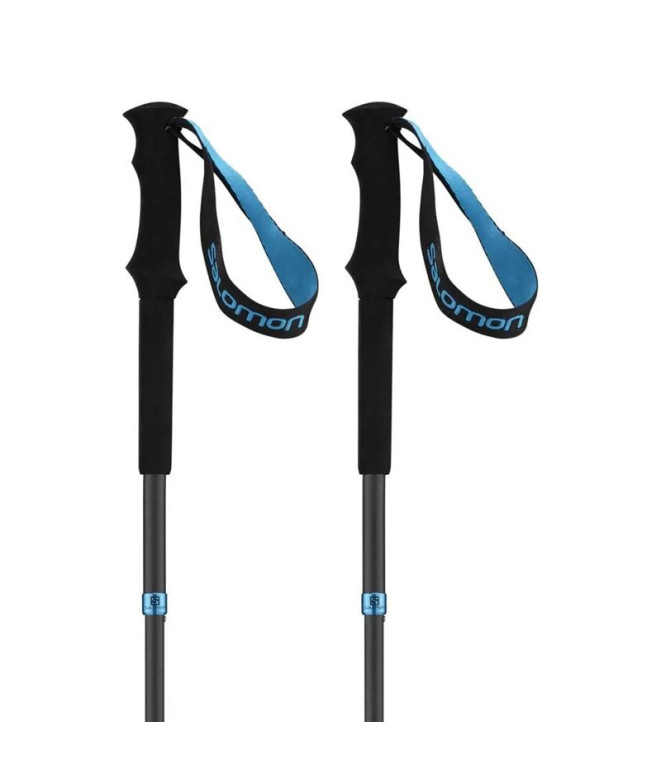Bâtons de Trail Salomon Poles Mtn Outdoor Noir