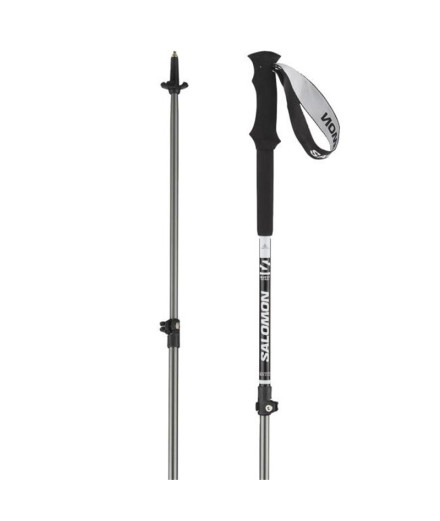 Bastões de Montanha Salomon Poles Quest Alu Preto