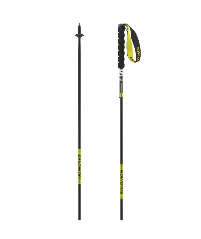Bastones de Trail Salomon Poles Ultra Carbon Foldble Bk/Sulph