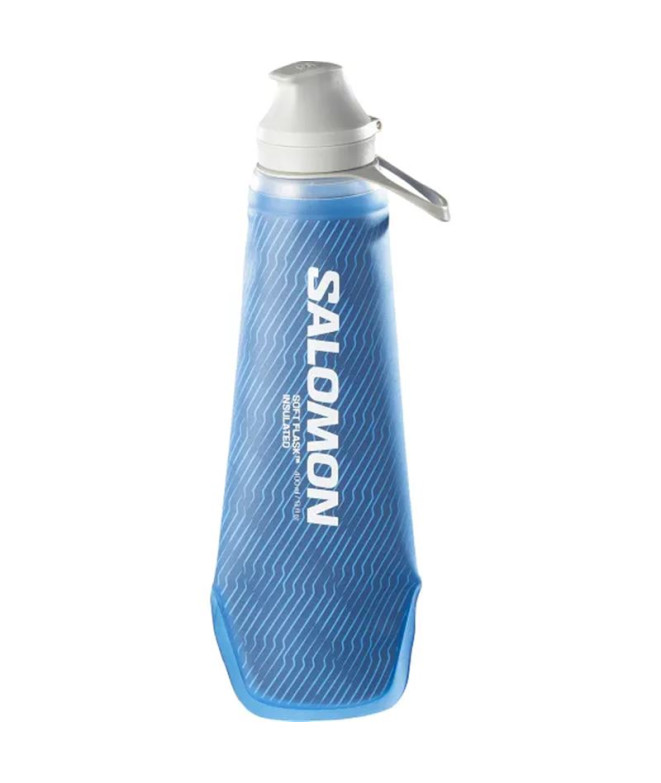 Botella de Trail Salomon S Flask 400/13 Insul 42 Clear Blue