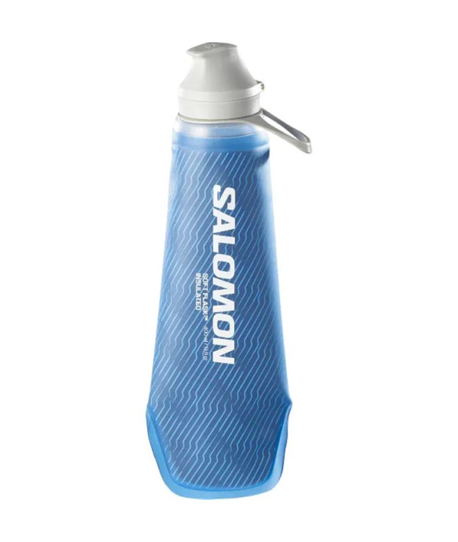 Garrafa Trail Salomon de S Flask 400/13 Insul 42 Clear Blue