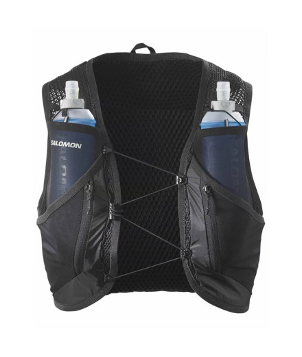 Chaleco de Running Salomon Active Skin 12 Set Black/Metal