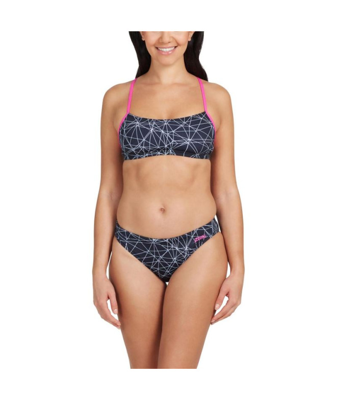 Maillot de bain Natation Femme de Zoggs Tri Back 2 Piece Warrego