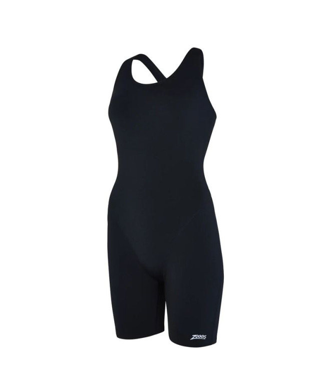 Bañador de Natación Zoggs Cottesloe Legsuit E+ Mujer Negro
