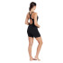 Fato de banho Natação Mulher de Zoggs Cottesloe Legsuit E+ Preto
