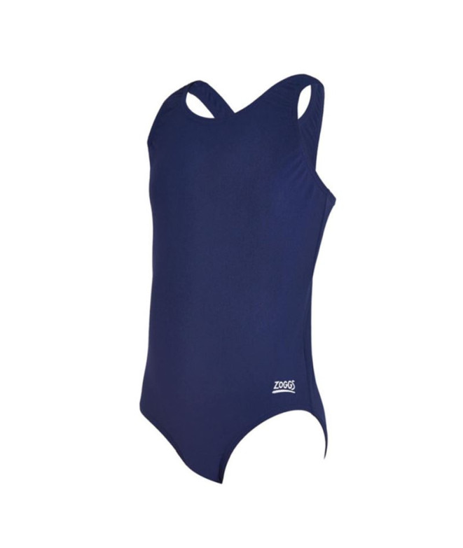 Maillot de bain Natation Fille by Zoggs Cottesloe Sportsback Navy