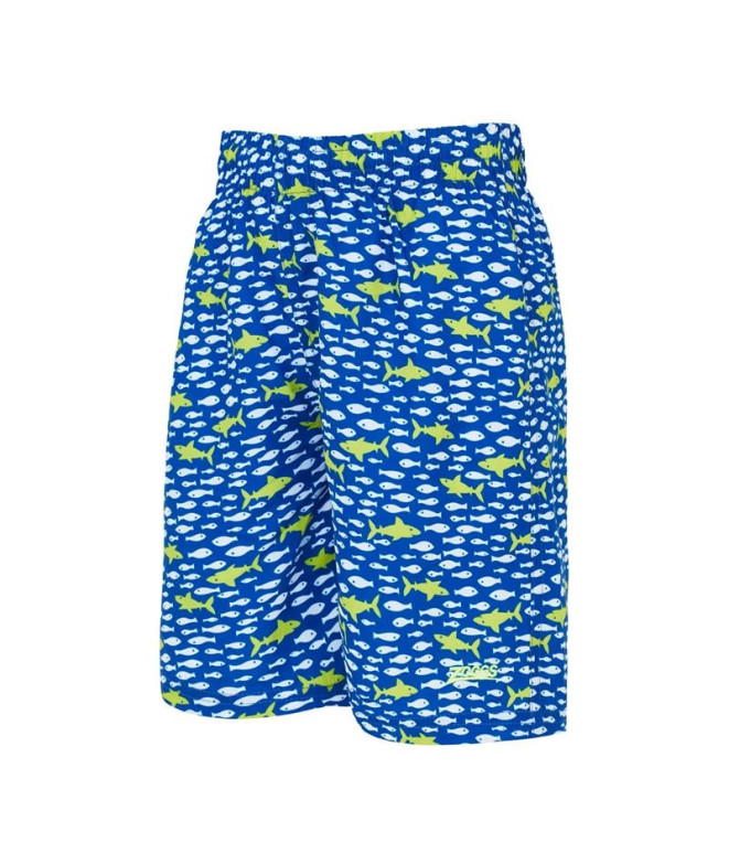 Fato de banho Natação de Zoggs Printed 15" Shorts Ed Menino