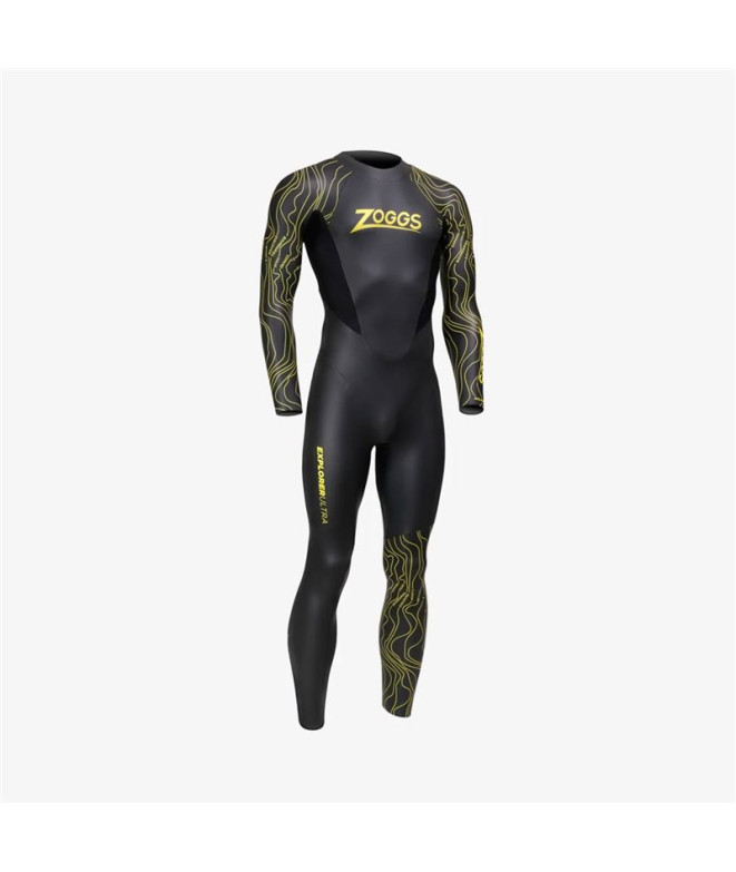 Neoprene Natação Homem de Zoggs Explorer Ultra Fs Preto/Azul