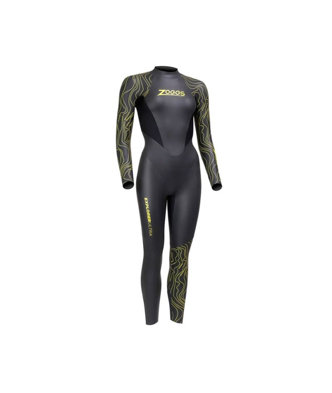 Neopreno de Natación Zoggs Explorer Ultra Fs Mujer Negro/Azul