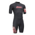 Neoprene Natação Homem de Zoggs Recon Tour Shorty Preto/Vermelho