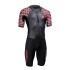 Neoprene Natação Homem de Zoggs Rusher Pro Shorty Preto/Vermelho