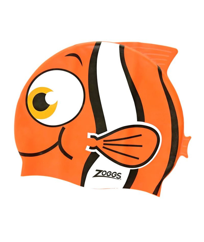 Boné Natação de Zoggs Character - Peixe dourado laranja Infantil