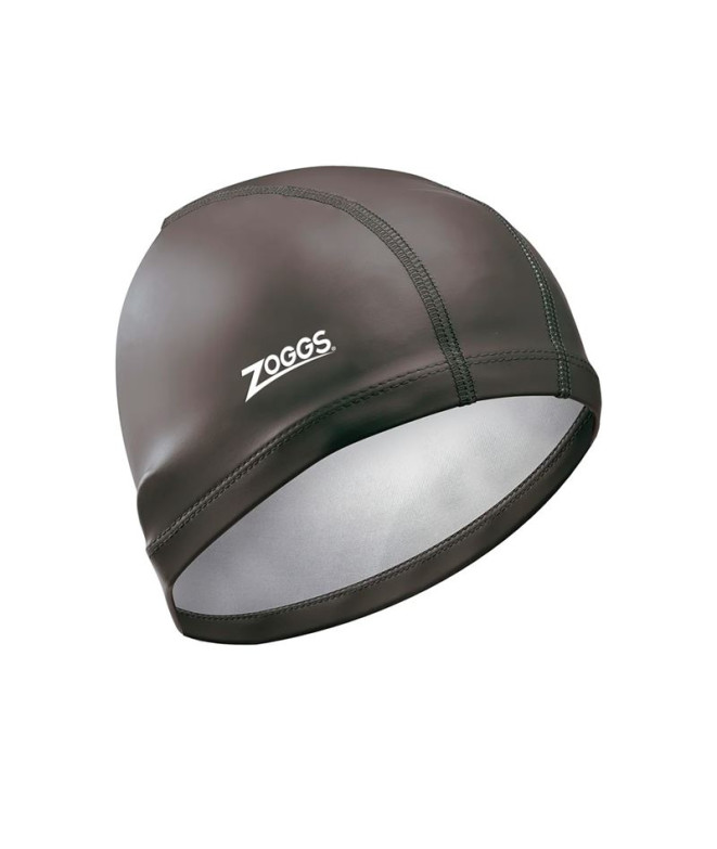 Casquette Nylon-Spandex enduite de PU Noir