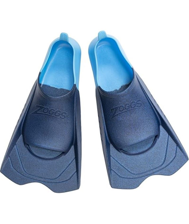 Aletas de Natación Zoggs Short Blade Ecos Blue/Light Blue