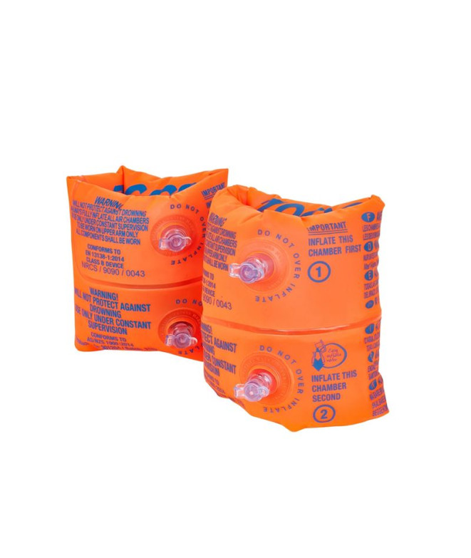 Brassards Enfant Zoggs Roll Ups - Ei Valves Orange