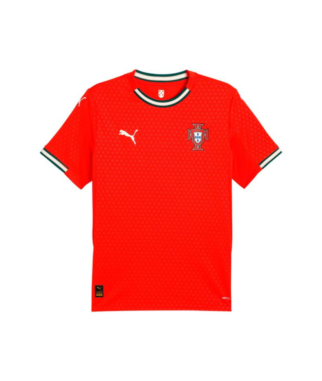 Camiseta Futebol Homem de Puma Portugal Home Repl Vermelho