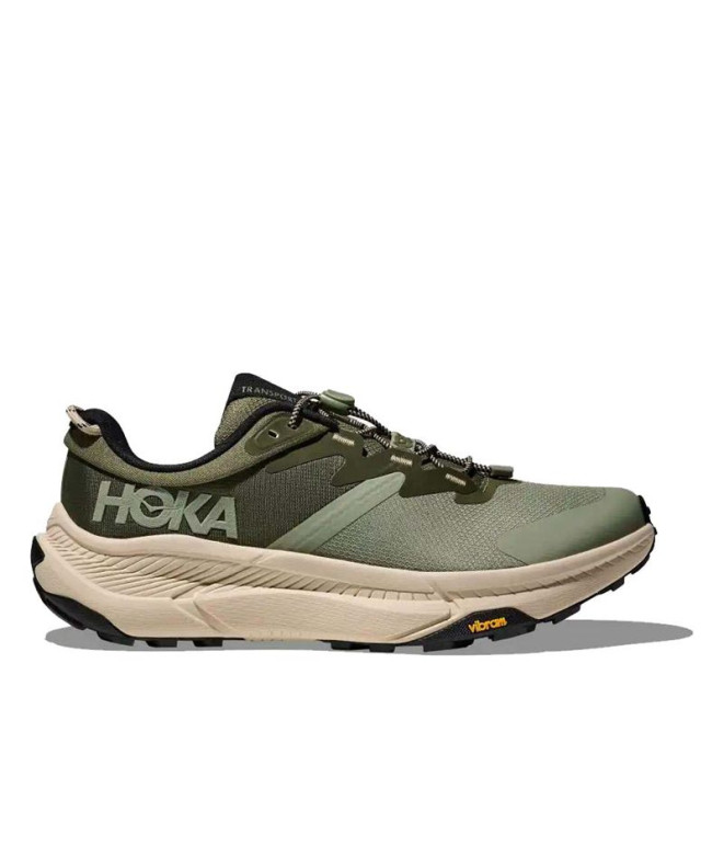 Zapatillas de Montaña Hoka Transport Hombre Gris