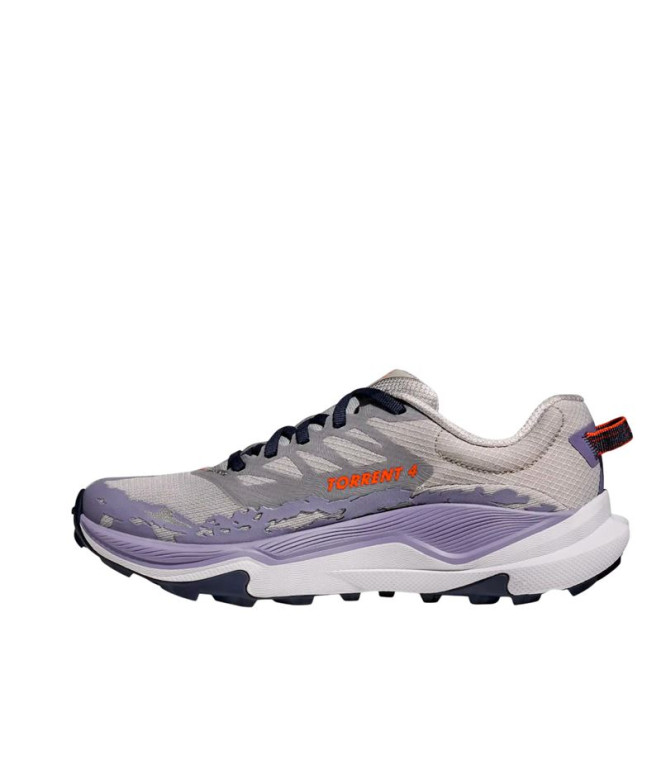 Sapatilhas de Trail Hoka Torrent 4 Mulher Roxo