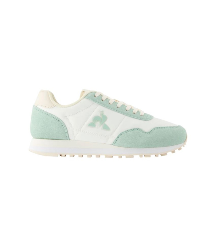 Sapatilhas Le Coq Sportif Astra_2 Optical White/Green (branco/verde) Mulher