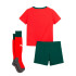 Fato de treino Menino Puma Portugal Home Minikit Vermelho