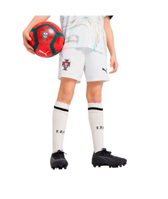 Calça Futebol Menino de Puma Portugal Réplica...