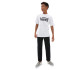 Camiseta Vans Por Classic White/Black Infantil