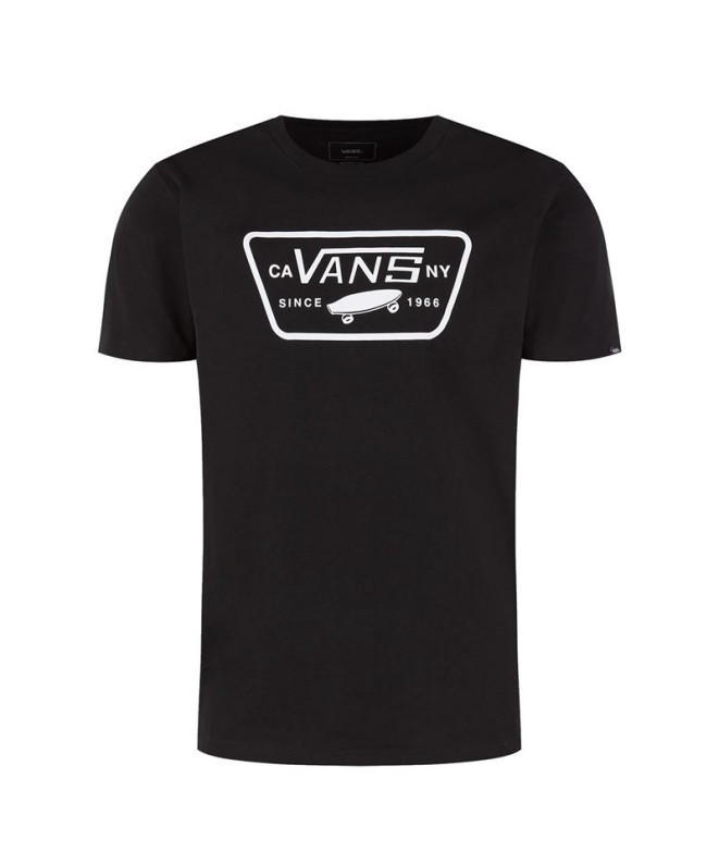 Camiseta Vans Mn Full Patch Preto/Branco Homem