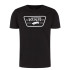 T-shirt Vans Mn Full Patch Noir/Blanc Homme
