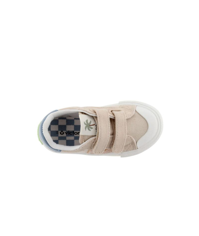 Chaussures Victoria Tribu Tiras Lona Enfant Beige